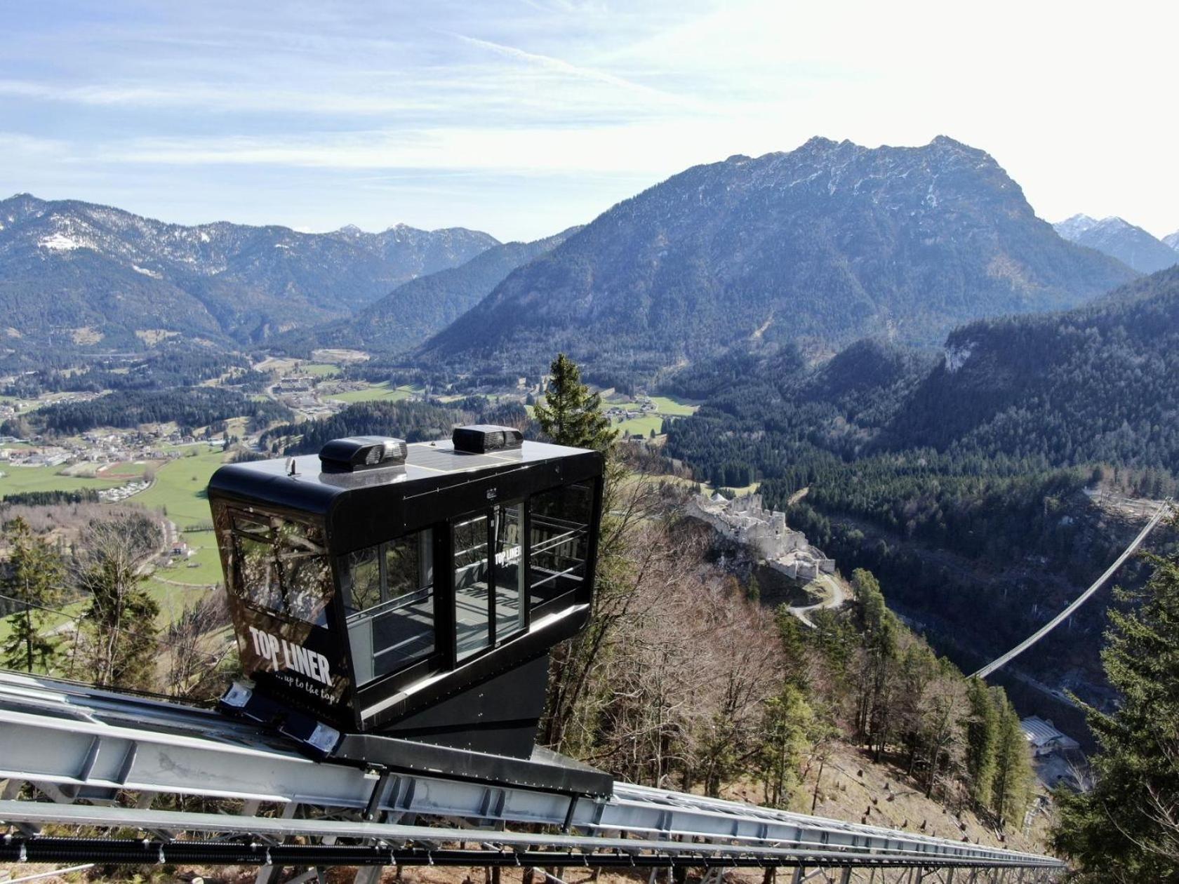 Hotel Krone Tirol Reutte Exterior foto